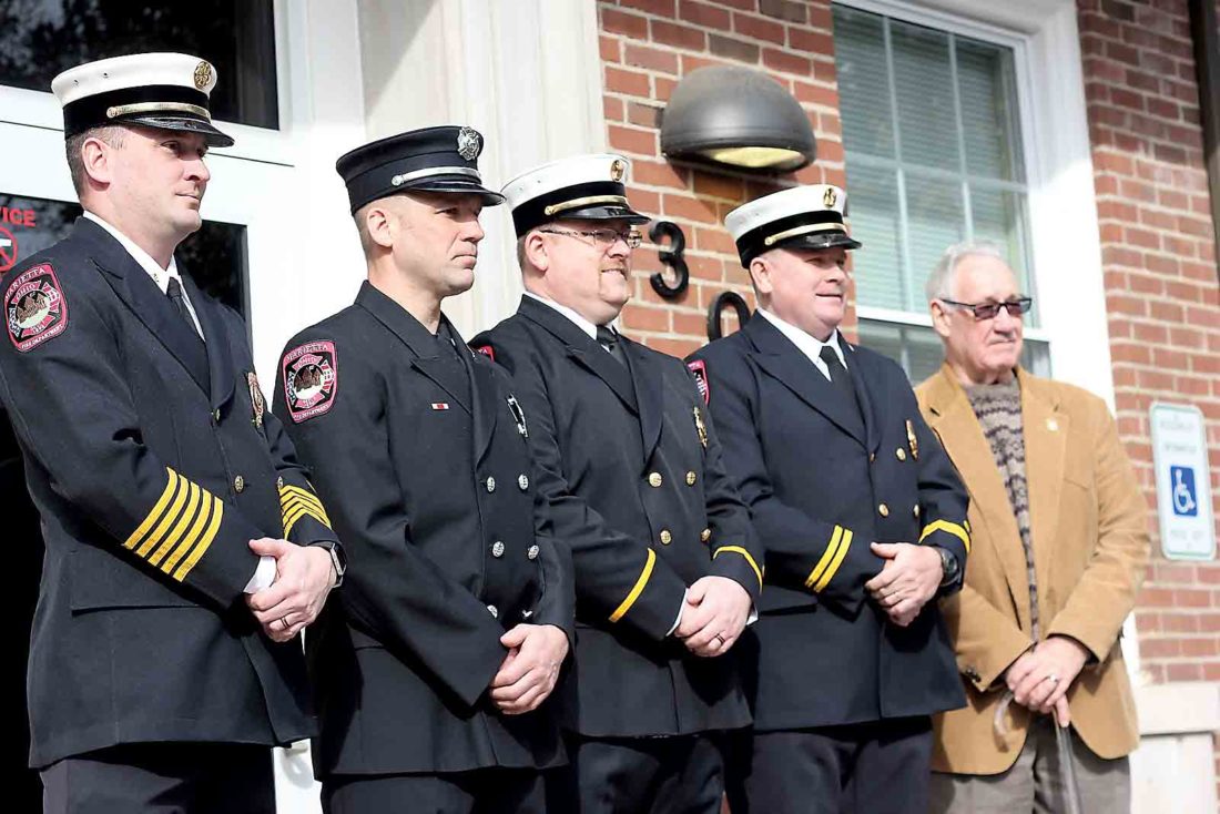 Marietta Fire Department members promoted News, Sports, Jobs News